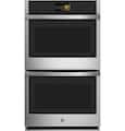 GE Profile - 30" Smart Built-In Double Electric Convection Wall Oven with Air Fry & Precision Cooking - Stainless Steel
