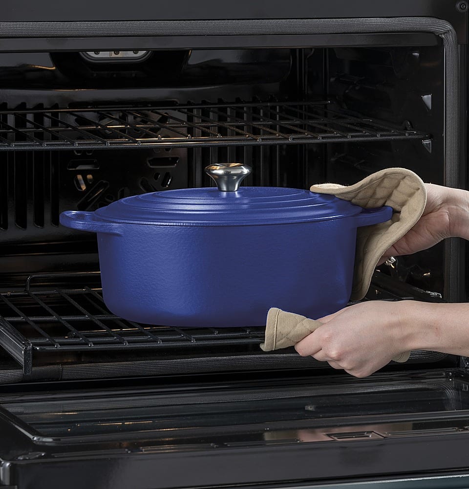 Alt View 15. GE Profile - 27" Smart Built-In Convection Double Wall Oven - Stainless Steel.