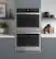 Alt View 23. GE Profile - 27" Smart Built-In Convection Double Wall Oven - Stainless Steel.