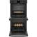 Alt View 12. GE - 27" Built-In Double Electric Wall Oven - Black.