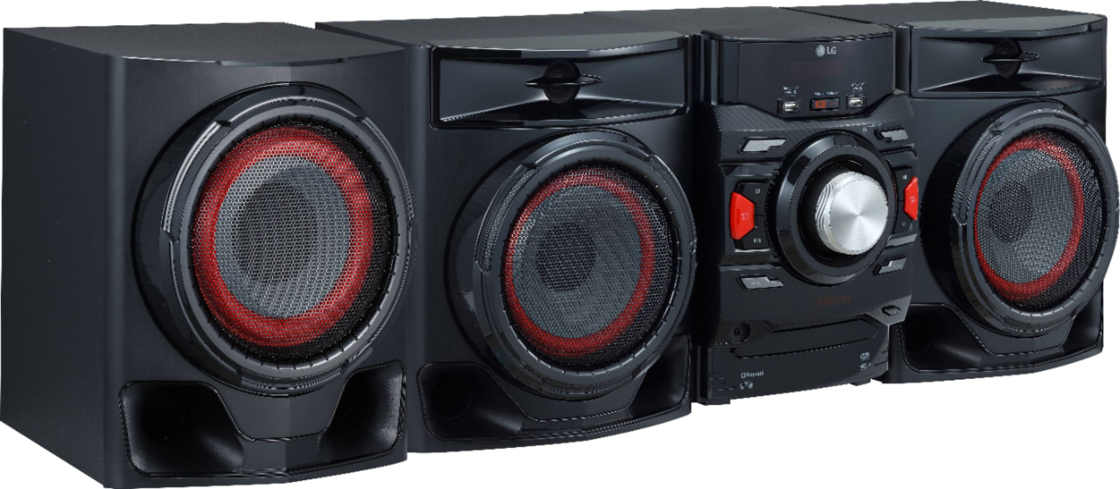 LG XBOOM and Speaker System Combo Set Black LG CM4590 Open Box Best Buy