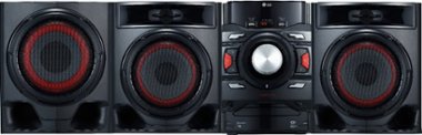 LG - XBOOM 700W Main Unit and Speaker System Combo Set - Black - Front_Zoom