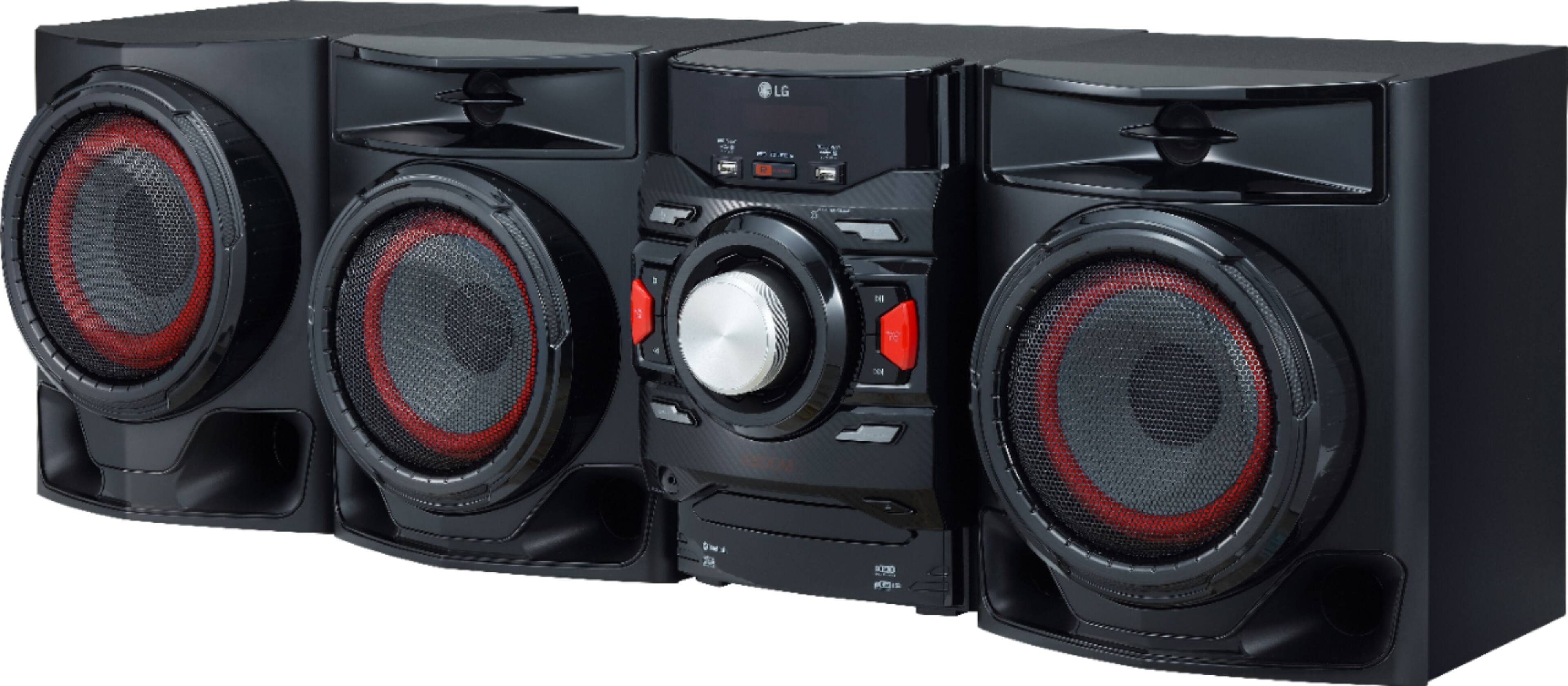 LG XBOOM and Speaker System Combo Set Black LG CM4590 Open Box Best Buy