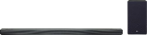 LG - 5.1.2-Channel 570W Soundbar System with Wireless Subwoofer and Dolby Atmos with Google Assistant - Black