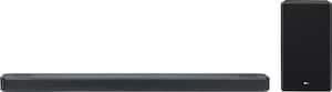 LG - AI ThinQ 3.1.2-Channel 440W Soundbar System with Wireless Subwoofer and Dolby Atmos - Black - Front_Zoom