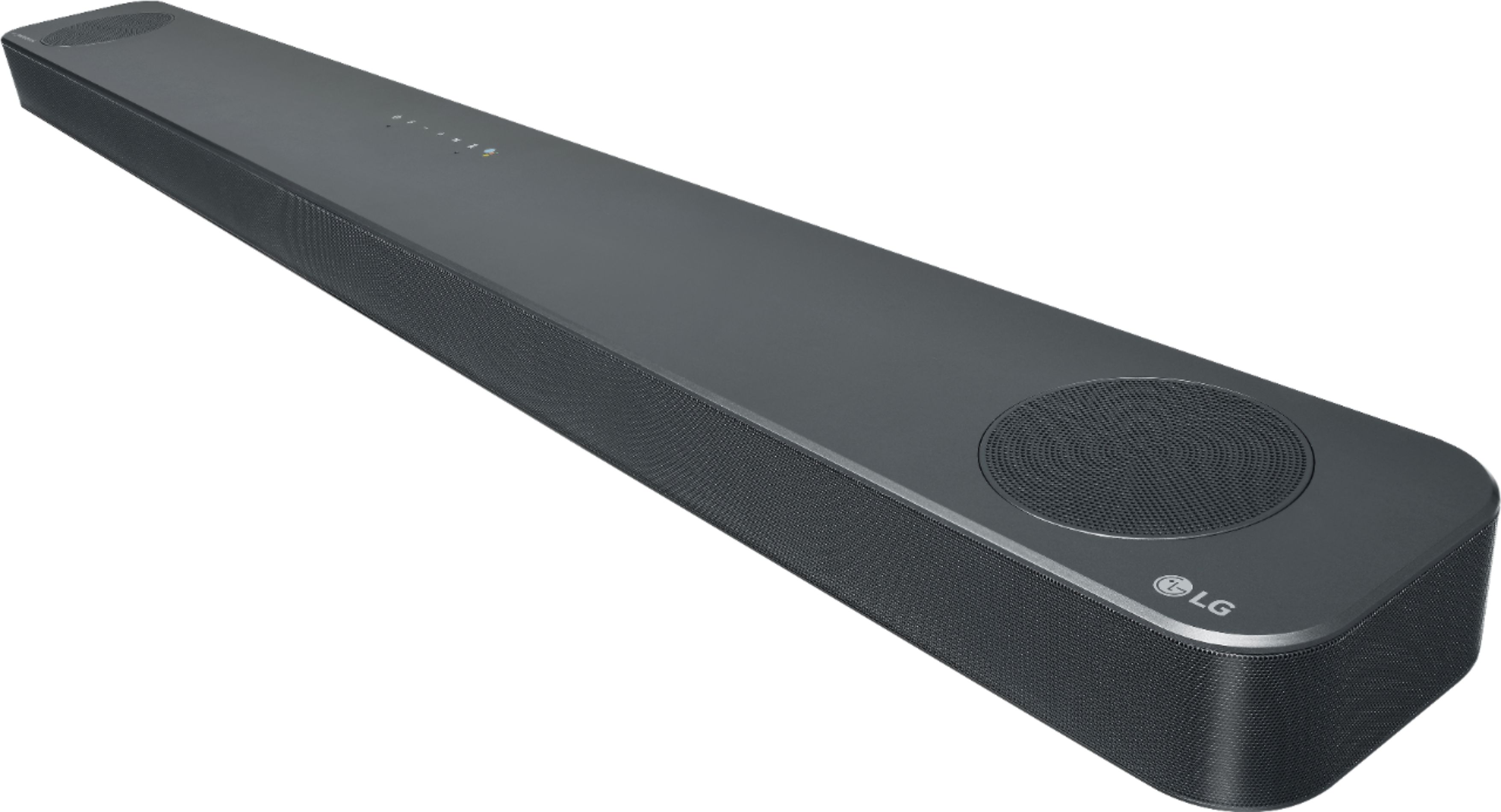 Best Buy: LG AI ThinQ 440W Soundbar System with Wireless Subwoofer Dolby Atmos Black LG SL8YG