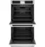 Angle. Café - 30" Built-In Double Electric Convection Wall Oven, Customizable - Stainless Steel.