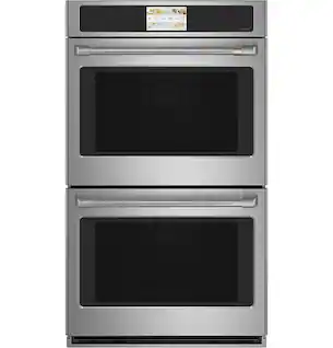 Café - 30" Built-In Double Electric Convection Wall Oven, Customizable - Stainless Steel