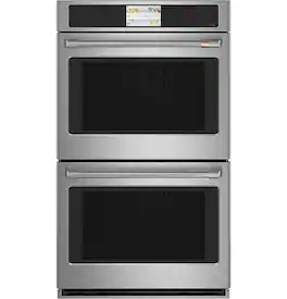 Café - 30" Built-In Double Electric Convection Wall Oven, Customizable - Stainless Steel