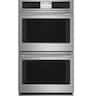 Café - 30" Built-In Double Electric Convection Wall Oven, Customizable - Stainless Steel