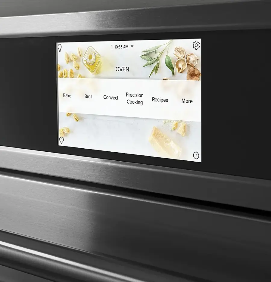 Alt View 11. Café - 30" Built-In Double Electric Convection Wall Oven, Customizable - Stainless Steel.