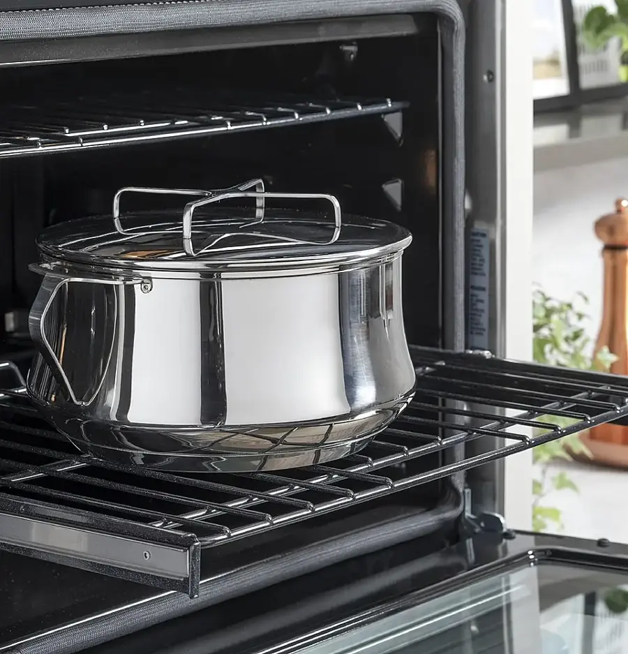Alt View 13. Café - 30" Built-In Double Electric Convection Wall Oven, Customizable - Stainless Steel.
