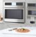 Alt View Zoom 20. Café - 30" Built-In Double Electric Convection Wall Oven - Stainless steel.