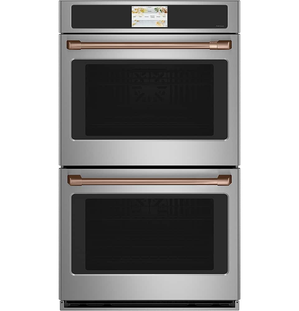 Alt View 38. Café - 30" Built-In Double Electric Convection Wall Oven, Customizable - Stainless Steel.