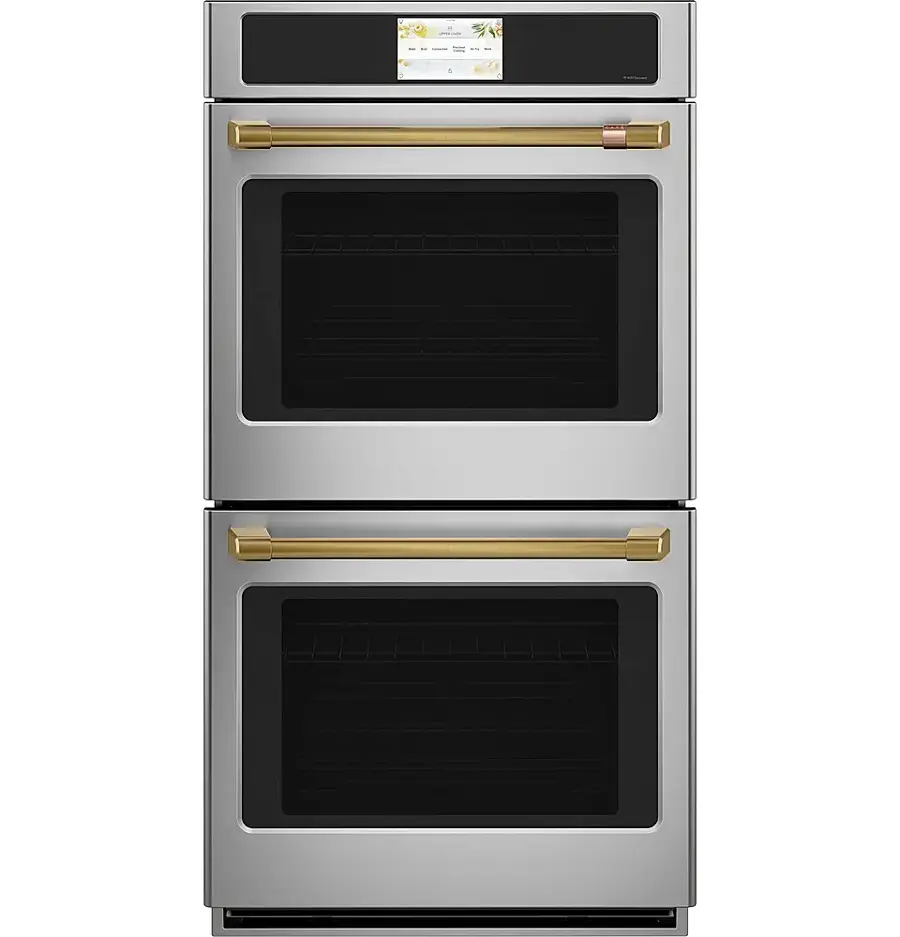 Alt View 39. Café - 30" Built-In Double Electric Convection Wall Oven, Customizable - Stainless Steel.