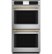 Alt View 39. Café - 30" Built-In Double Electric Convection Wall Oven, Customizable - Stainless Steel.