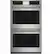 Alt View 40. Café - 30" Built-In Double Electric Convection Wall Oven, Customizable - Stainless Steel.