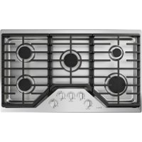 Café - 36" Gas Cooktop, Customizable - Stainless Steel - Front_Zoom