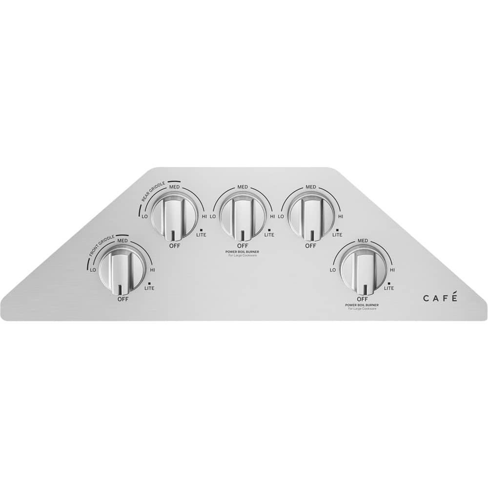 Alt View 11. Café - 36" Gas Cooktop, Customizable - Stainless Steel.