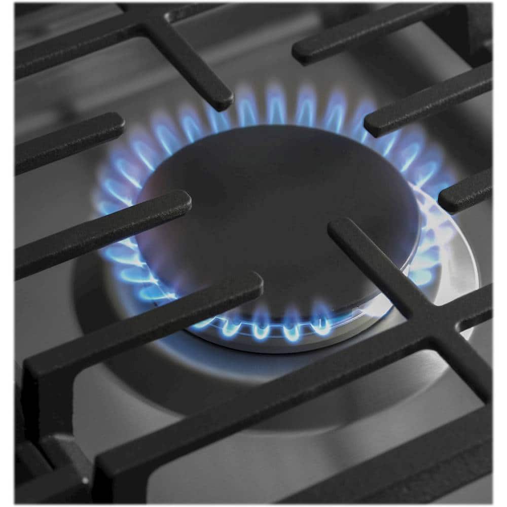 Alt View 12. Café - 36" Gas Cooktop, Customizable - Stainless Steel.