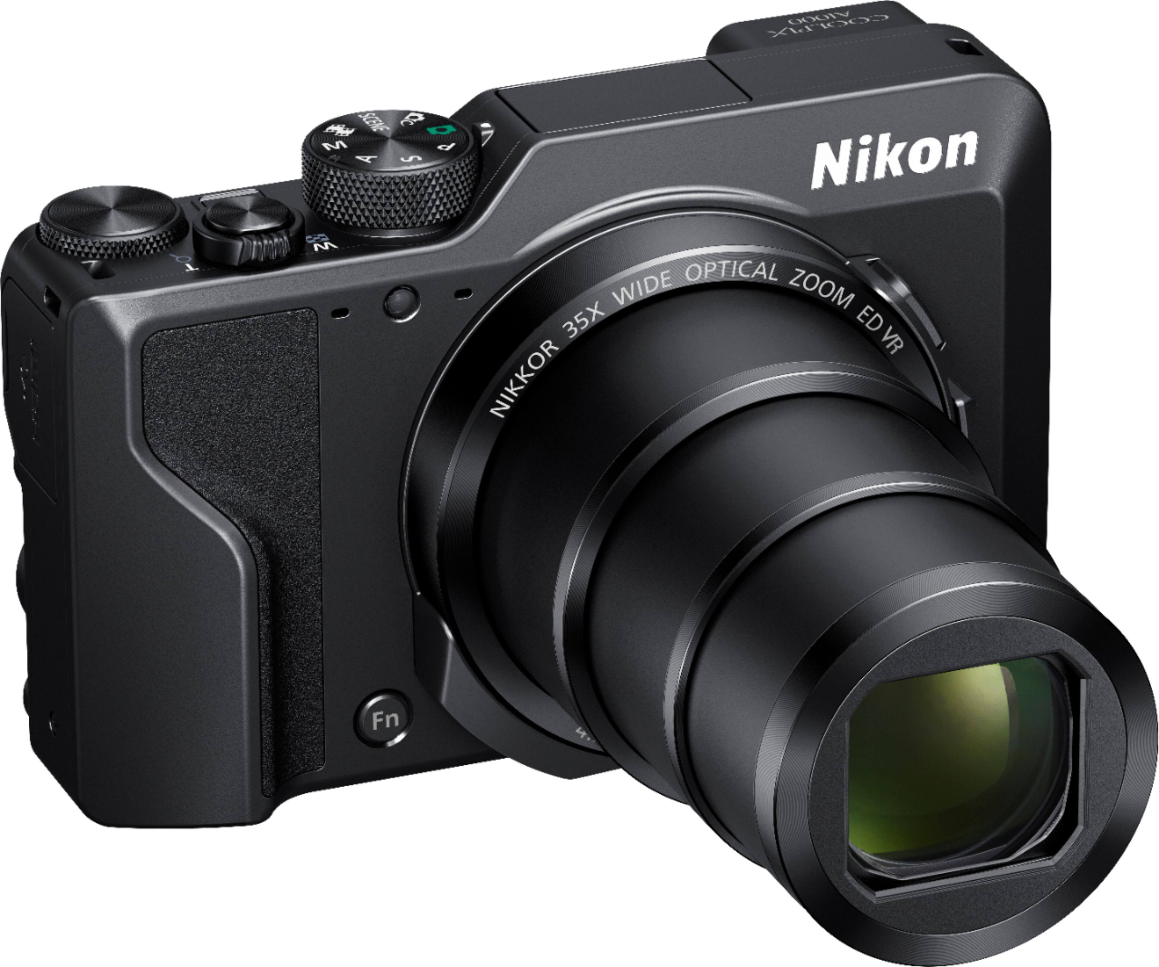 Best Buy: Nikon Coolpix A1000 16.0-Megapixel Digital Camera Black