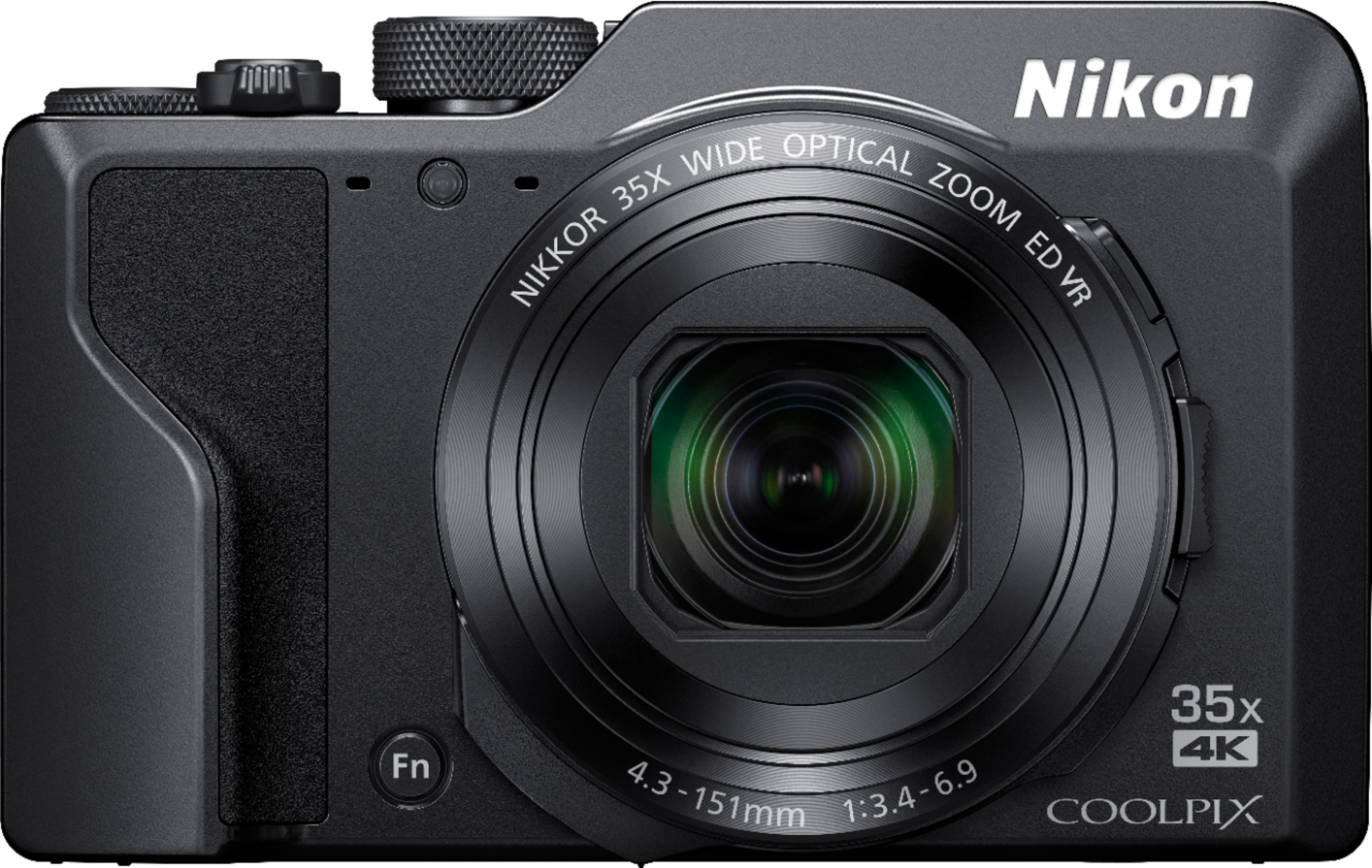 bubbel Landelijk vlees Nikon Coolpix A1000 16.0-Megapixel Digital Camera Black 26527 - Best Buy