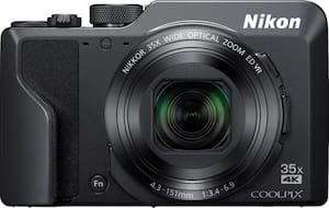Nikon - Coolpix A1000 16.0-Megapixel Digital Camera - Black - Front_Zoom