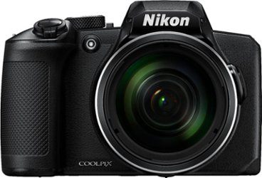 Nikon - Coolpix B600 16.0-Megapixel Digital Camera - Black - Front_Zoom