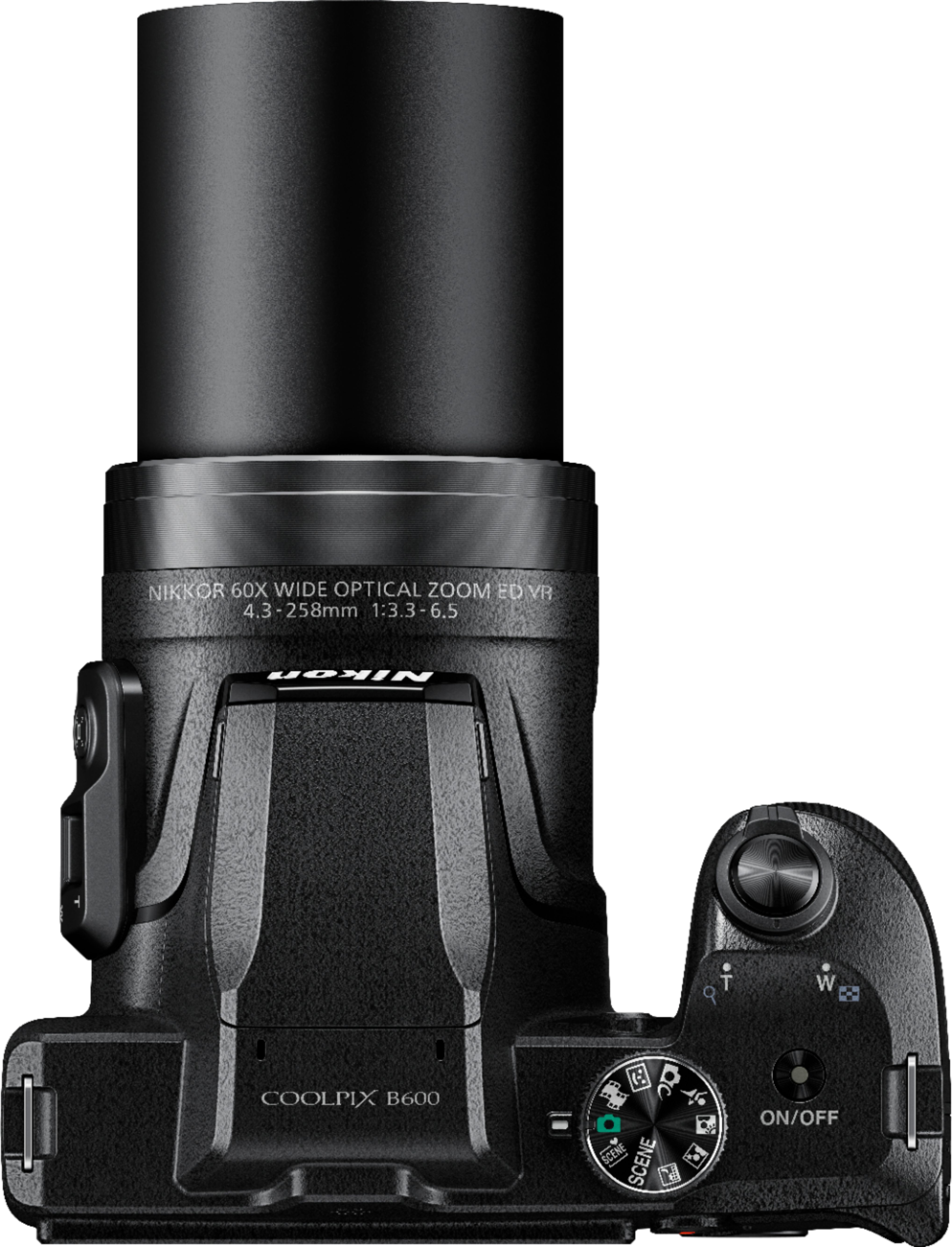 Best Buy: Nikon Coolpix B600 16.0-Megapixel Digital Camera Black 26528