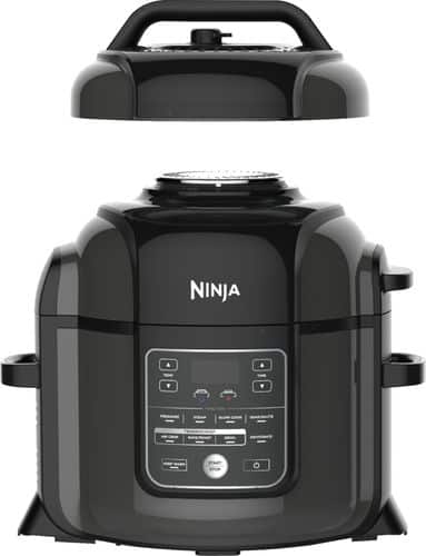 Ninja - Foodi 8qt Digital Multi Cooker with Air Fryer - Black-Angle_Standard 