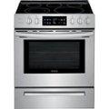 Front Zoom. Frigidaire - 5.0 Cu. Ft. Self-Cleaning Freestanding Electric Range - Stainless steel.