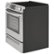 Alt View Zoom 12. Frigidaire - 5.0 Cu. Ft. Self-Cleaning Freestanding Electric Range - Stainless steel.