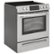 Alt View Zoom 13. Frigidaire - 5.0 Cu. Ft. Self-Cleaning Freestanding Electric Range - Stainless steel.