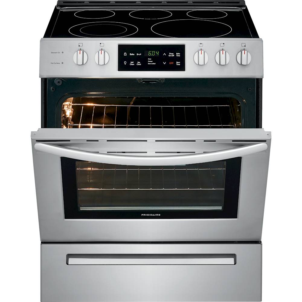 Frigidaire 5.0 Cu. Ft. Self-Cleaning Freestanding Electric Range Stainless steel FFEH3054US 