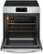Alt View Zoom 12. Frigidaire - 5.0 Cu. Ft. Freestanding Electric Range - Stainless Steel.