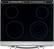 Alt View 14. Frigidaire - 5.0 Cu. Ft. Freestanding Electric Range - Stainless Steel.
