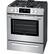 Left. Frigidaire - 5.0 Cu. Ft. Freestanding Gas Range - Stainless Steel.