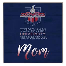 Jardine - Texas A&M Central Texas Warriors 10" x 10" Mom Plaque - Navy