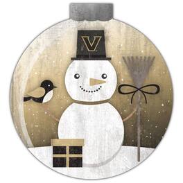 Fan Creations - Vanderbilt Commodores 12'' Snow Globe Wall Art - Multicolor