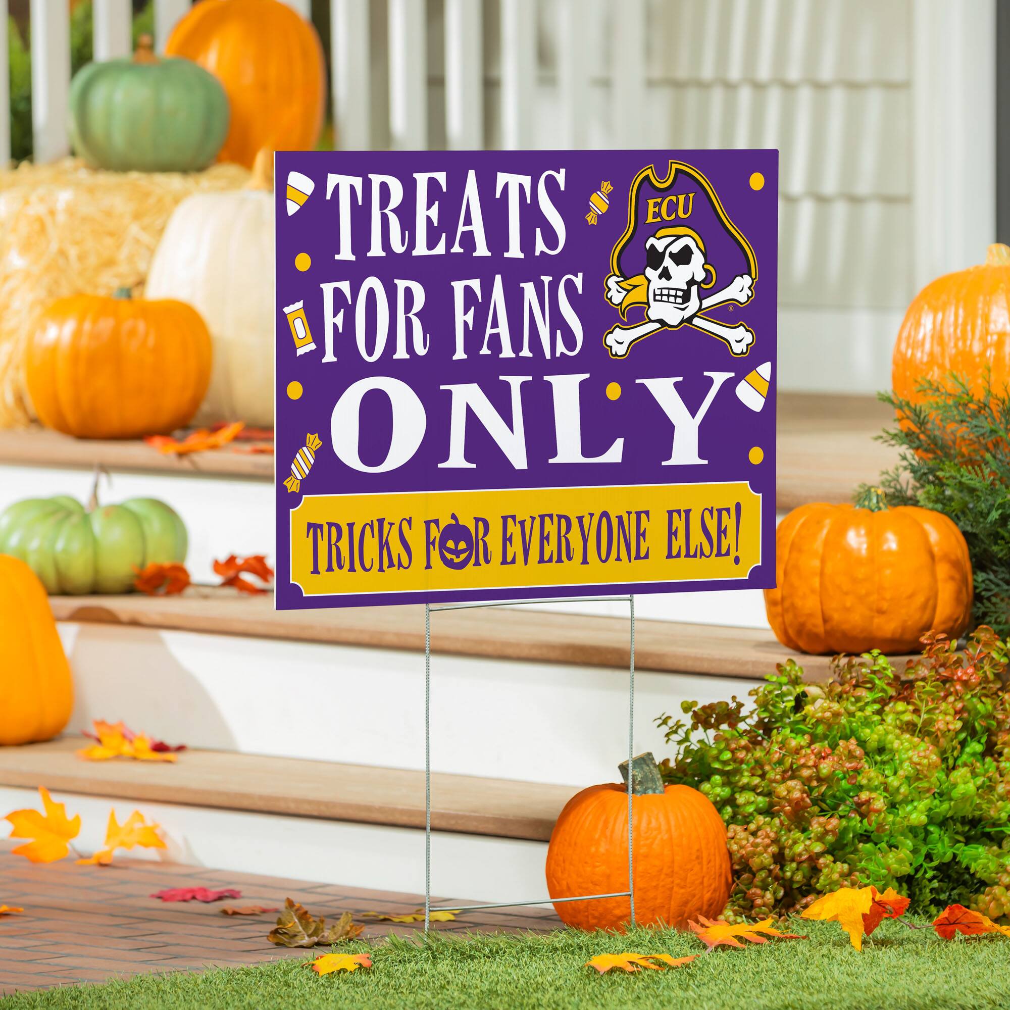 TREATS FOR FANS ONLY  
TRICKS FOR EVERYONE ELSE!  
ECU