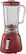 Left. Insignia™ - 5-Speed Blender - Red.