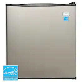 Avanti - 1.7 cu. ft. Compact Refrigerator - Stainless Steel