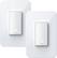 Front. WeMo - 3-Way Light Switch (2-Pack) - White.