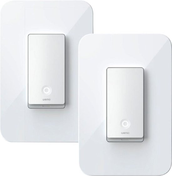 Wemo 3 Way Light Switch 2 Pack White Wls0403 Bdl Best Buy