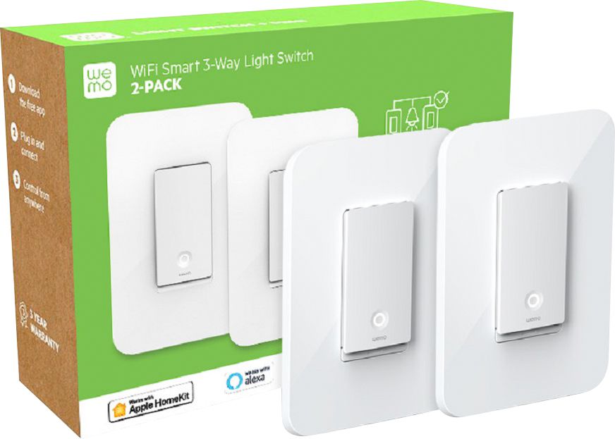 Best Buy: WeMo WiFi Smart Plug 3-Pack White WSP080-BD3