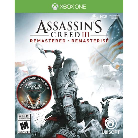 Assassin S Creed Iii Remastered Edition Xbox One Ubp50402219 Best Buy
