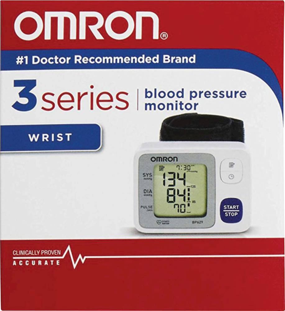 Best Buy: Omron 3 Series Automatic Blood Pressure Monitor White/Black ...