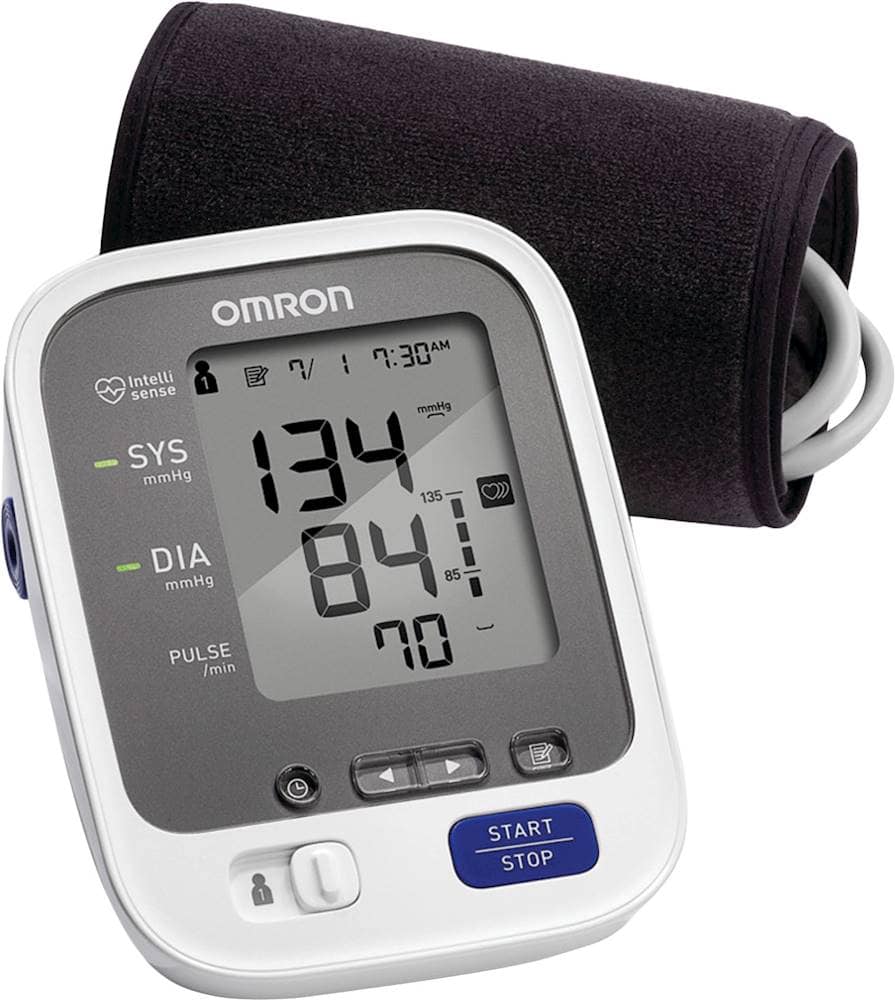 Best Buy Omron 7 Series Automatic Blood Pressure Monitor White/Black