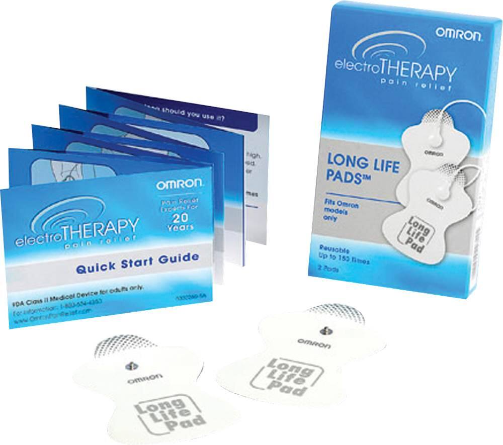 Alt View 14. Omron - Standard Long Life Pads - White.