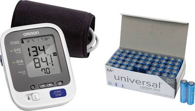 Omron - 10 Series Automatic Blood Pressure Monitor - Black